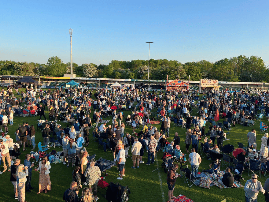 Ferriby Festival 2023 crowds